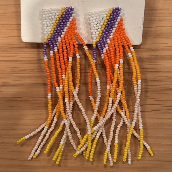 ❤️ NWT Anthropologie Casa Clara Earrings! - Picture 3 of 4